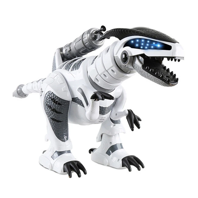 ربات کنترلی ناب سل مدل دایناسور (k9) هوشمند تیرانداز موزیکال چراغدار SMART DINO با قابلیت راه رفتن